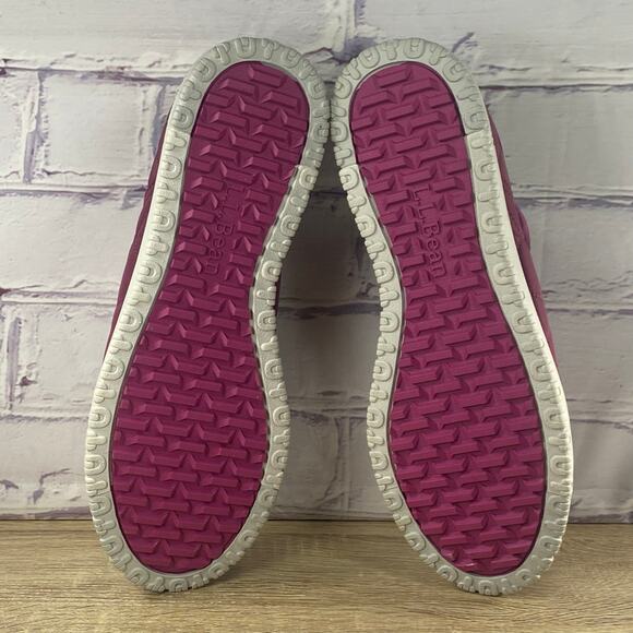 LL Bean Ultralight Purple Waterproof Slip On Shoes - Picture 7 of 8